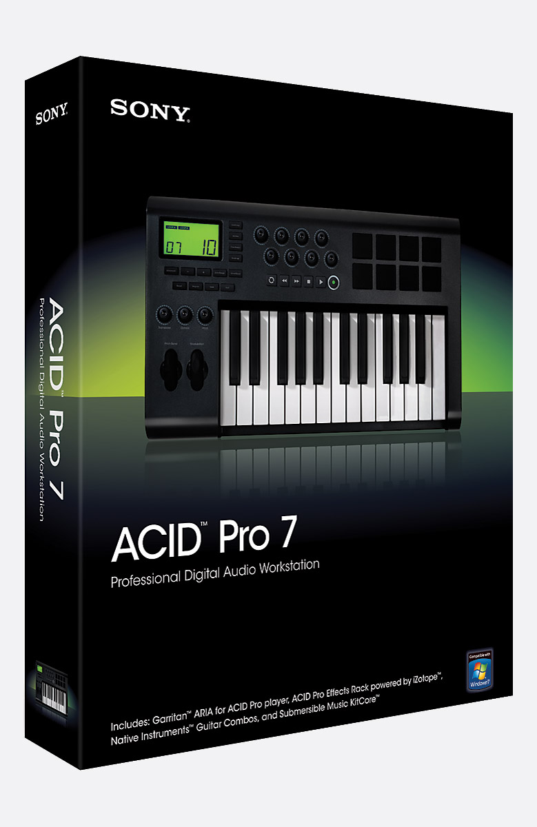 Sony Acid Pro 7 0 Software Multitracking Editing Midi Looping For Pc