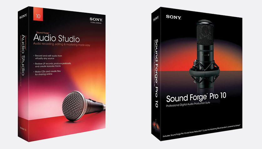 sony sound forge audio studio 9.0