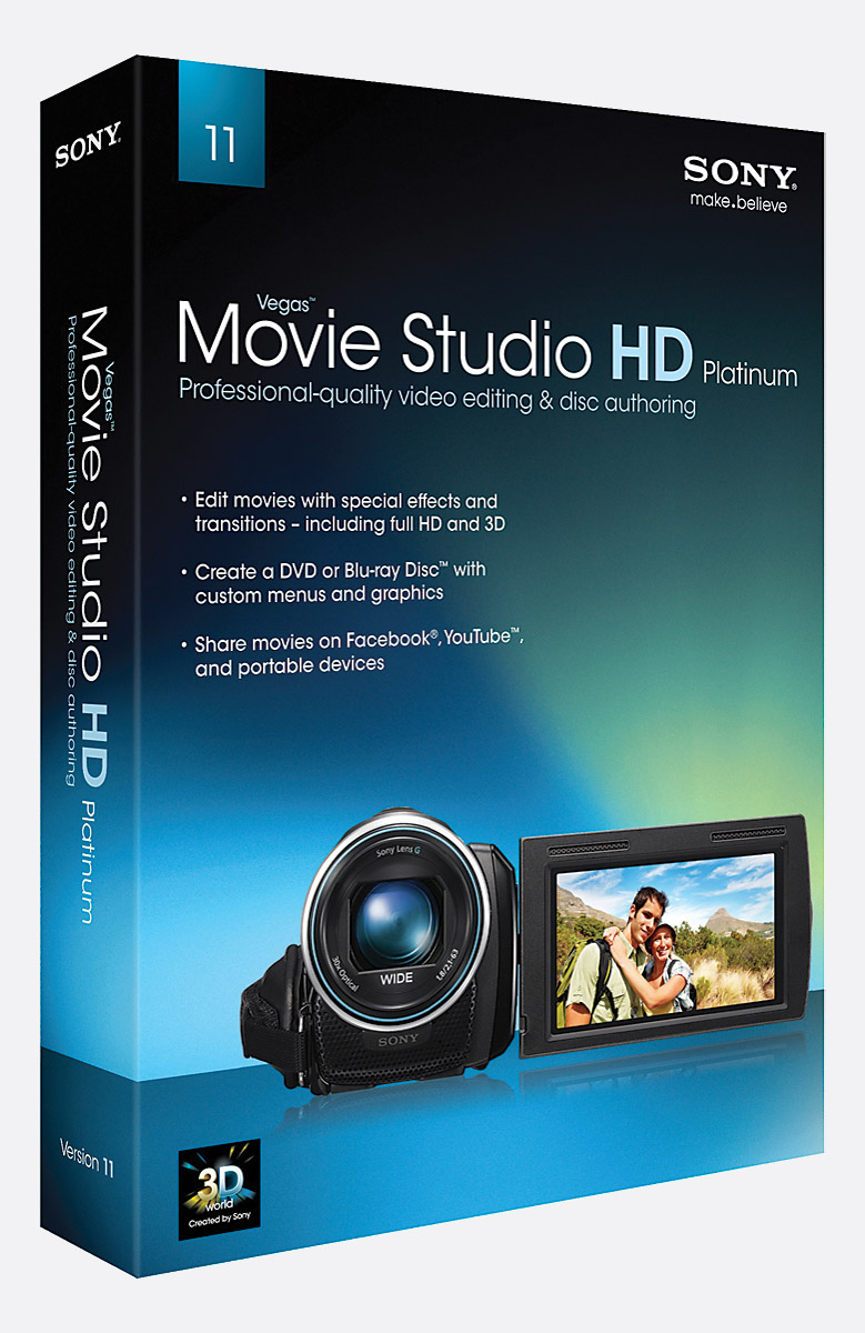 Sony Vegas Movie Studio HD 11 64 bit