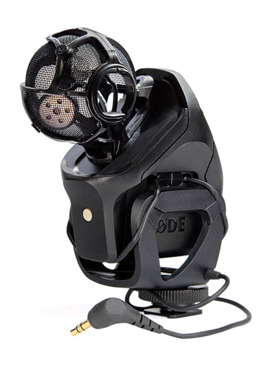 RODE STEREO VIDEOMIC PRO MICROPHONE Condenser, X/Y, compact, oncamera