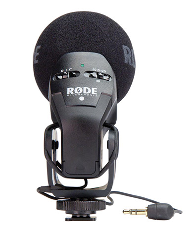 RODE STEREO VIDEOMIC PRO MICROPHONE Condenser, X/Y, compact, oncamera