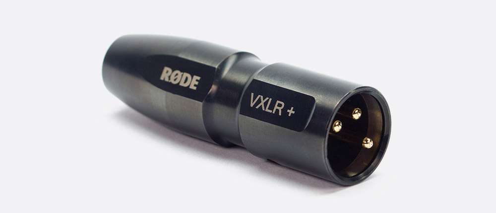 Rode Vxlr Microphone Adaptor 3 5mm Jack To 3 Pin Male Xlr With Phantom Power Convertor