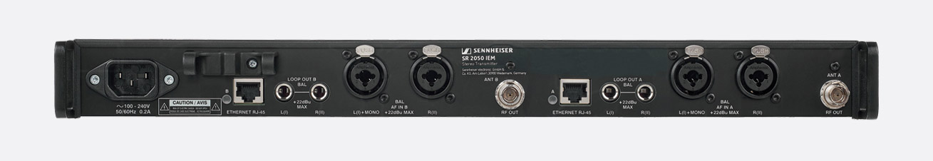 SENNHEISER SR 2050 IEM IN EAR MONITOR TRANSMITTER Rackmount, 2