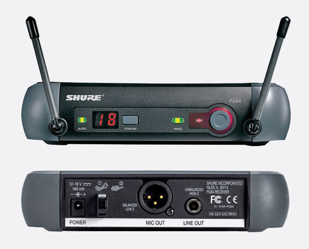 Shure Pgx Frequency Chart