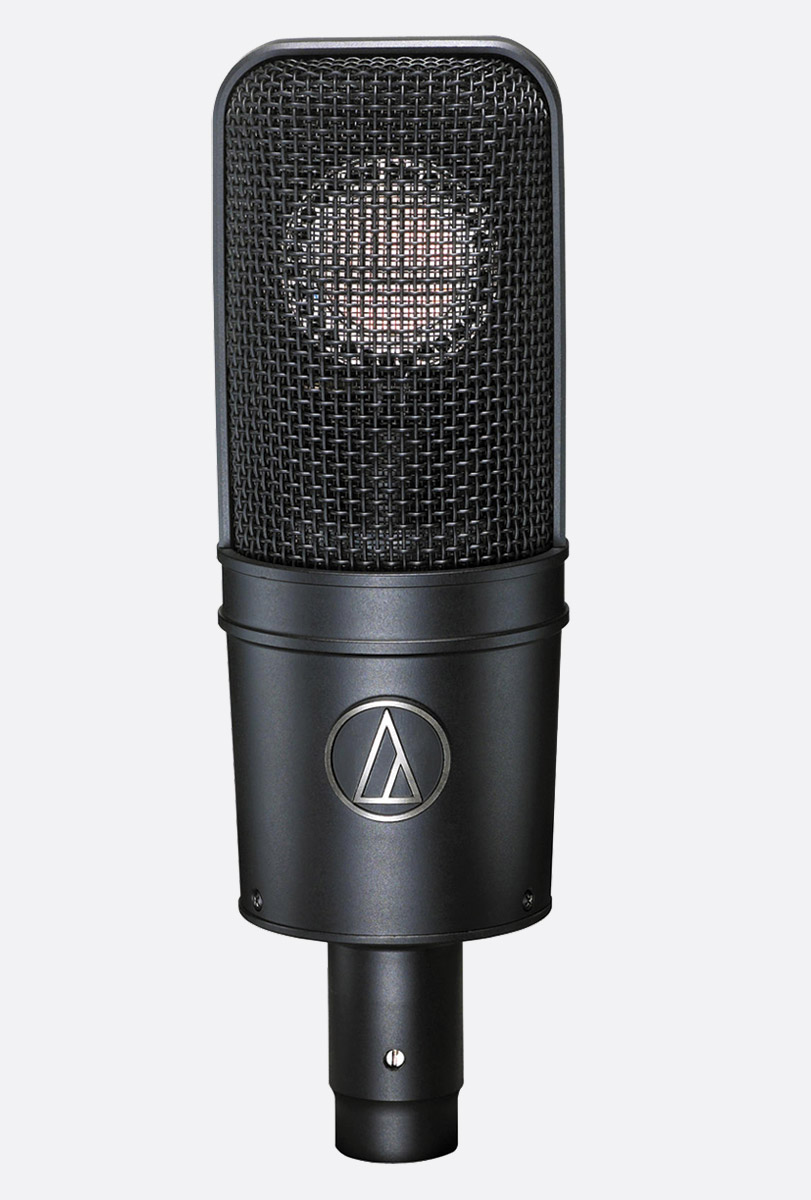 AUDIO-TECHNICA AT4040 MICROPHONE Studio, cardioid condenser, phantom only, LF filter, pad