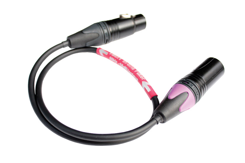 RYCOTE 017022 CABLE WITH TAC!T FILTER XLR-3F to XLR3M, 4.8mm