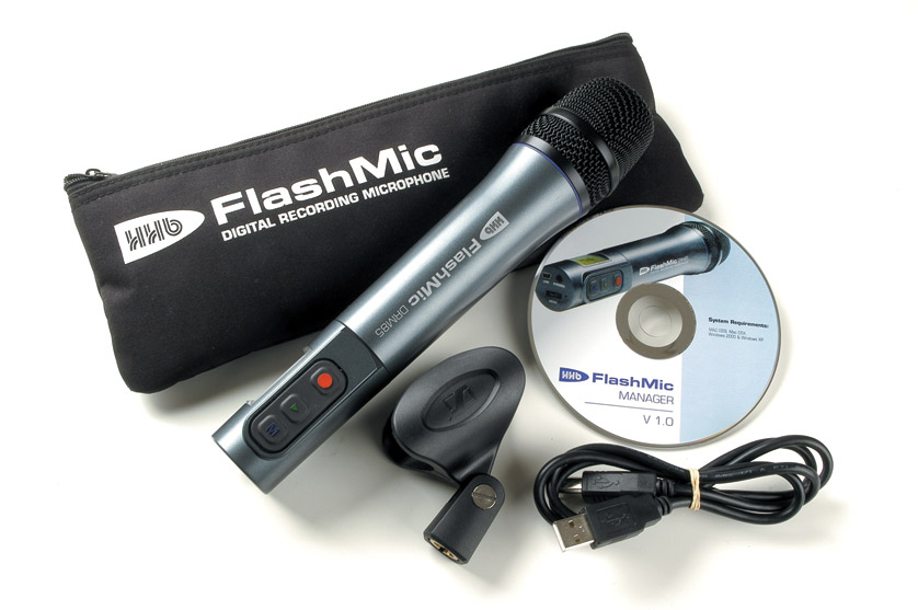 HHB FLASHMIC DRM85 PORTABLE RECORDER MICROPHONE Omni