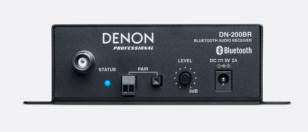 DENON DN-200BR BLUETOOTH AUDIO RECEIVER Stereo, balanced/unbalanced output,  XLR, 6.35mm