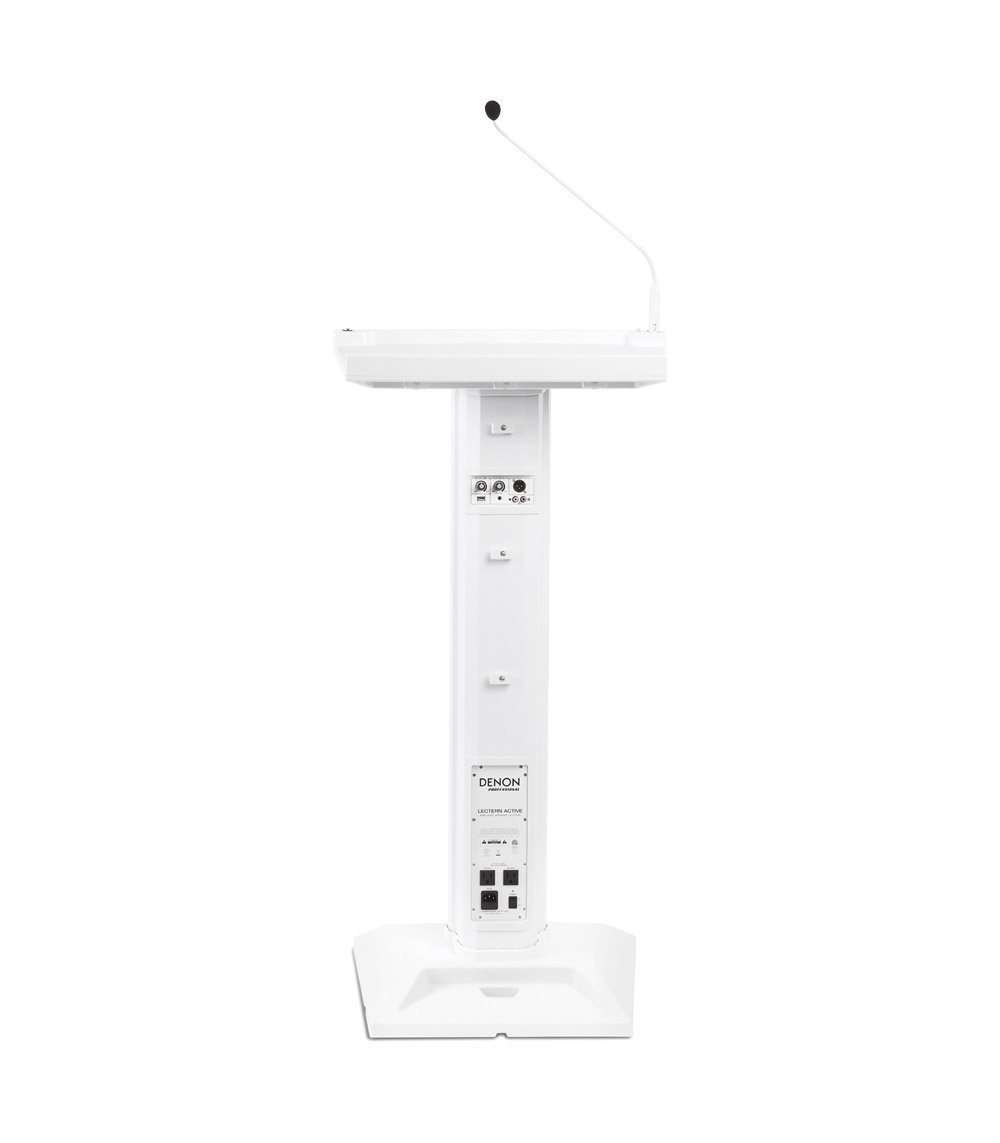 DENON LECTERN ACTIVE 100W (RMS), gooseneck mic, USB power, RCA
