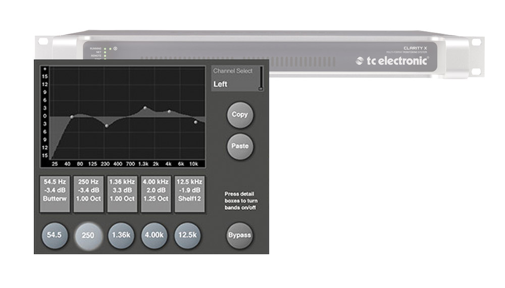 TC ELECTRONIC EQ ON SPK SOFTWARE LICENCE For Clarity X