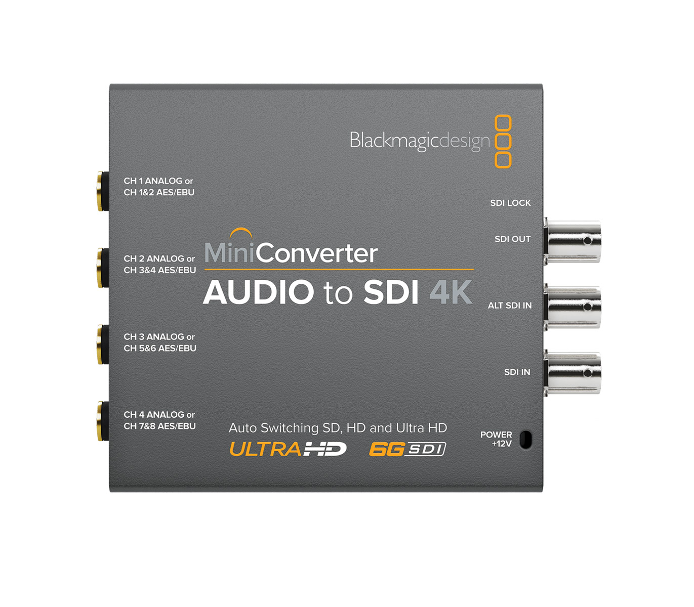BLACKMAGIC CONVMCAUDS4K MINI CONVERTER Audio to SDI 4K