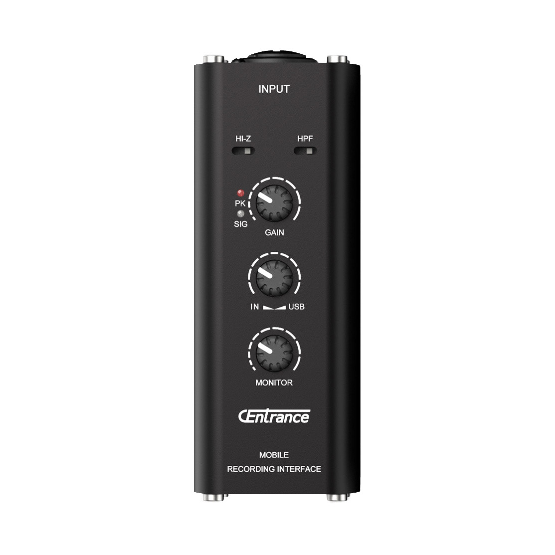 CENTRANCE MICPORT PRO 2L USB PREAMP With limiter, 48V phantom power, mic/line input