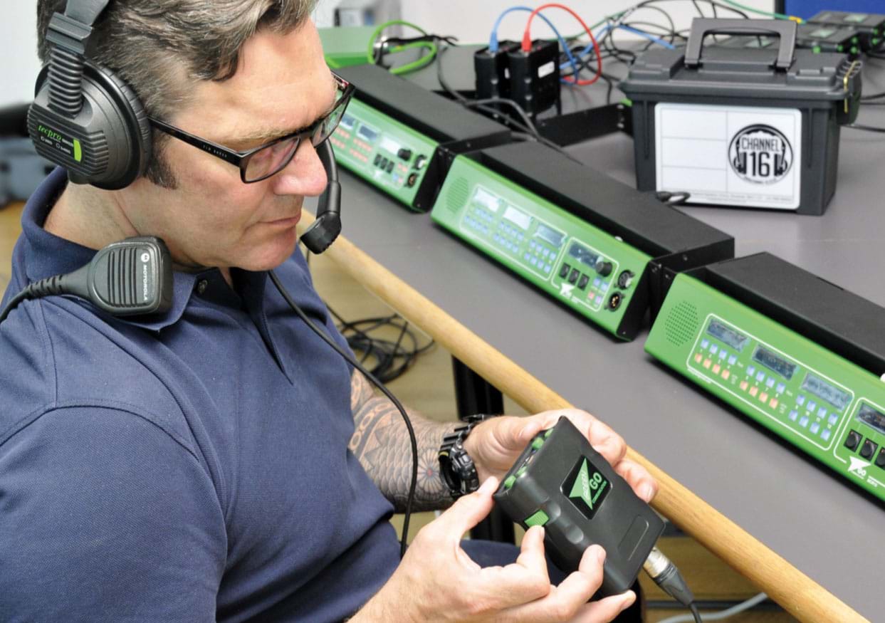 Chanel 16 MD Paul English using Green-Go