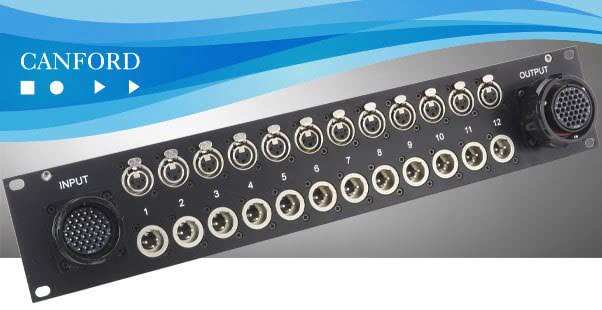 Splitter Audio XLR 1 Entrée / 4 Sorties - Équilibré, 6,5 Mm Et XLR, Pour Scène Studio, Métal