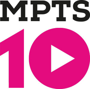 MPTS 10 years anniversary logo