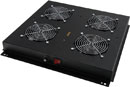 LANDE ROOF FAN TRAY 4 fans, on/off switched, for ES362, ES462 rack, black