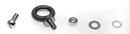 3/8 inch SLOTTED SCREW Rnd, MS, ZCP, 1 inch (pack of 10)
