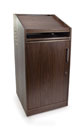 CANFORD ES4186018/W AV PRESENTERS LECTERN 18U, 600mm deep, Walnut