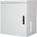 LANDE ES4554512/G-L WALL RACK CABINET IP55, 12U, 450d, with steel door, grey