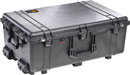 PELI 1650 PROTECTOR CASE Internal dimensions 722x442x270mm, empty, wheeled, black