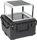 SKB 3i-2424-146U iSERIES FLY RACK CASE Internal dimensions 483x267x483mm, 6U cage, black