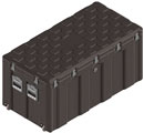 AMAZON AC1260-5307 CASE Internal dimensions 1140x540x560mm, 4 handles, black