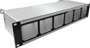 CANFORD RACKCASE Rackmount modular case, f+r modules, 150mm deep, black