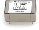 LUNDAHL LL1587 TRANSFORMER Analogue audio, PCB, microphone input