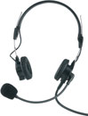 RTS PH-44R Dual muff headset, XLR 4-pin male