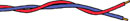 JUMPER WIRE JW2 Blue/red (BBC PUN2/2) (reel of 100m)
