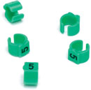 CABLE MARKERS PS15RCC.5 Retrofit, colour-coded, loose, bagged, green (pack of 50)