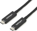 STARTECH THUNDERBOLT CABLE, 40Gbit/s, male to male, 2m, black