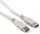 USB CABLE 2.0, Type A male - Type A male, 2 metre