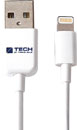 TRAVEL BLUE USB CABLE 2.0, Type A male - 8 pin lightning male, MFI certified, 1 metre