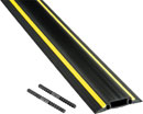 D-LINE FC83H/9M MEDIUM DUTY FLOOR CABLE PROTECTOR 1-channel, 9000x83x14mm, black/yellow