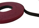 RIP-TIE WrapStrap 1.5 inch, plenum rated, cranberry (75 feet roll)