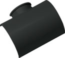 D-LINE FLAT5025B 1/2-ROUND CLIP-OVER BOX ADAPTOR TEE, For 50 x 25mm trunking, black