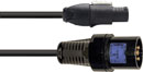 CANFORD AC MAINS CORDSET Powercon TRUE1 NAC3FX-W-TOP - WALTHER 215306, TRS, 1m, black