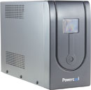 POWERCOOL LINE INTERACTIVE 1500VA UPS, LCD display, 3 x 3-Pin UK,  3 x IEC, RJ45, 1 x USB