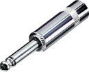 REAN NYS224 JACK PLUG Mono, nickel shell
