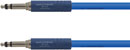 CANFORD B-GAUGE PATCHCORD Neutrik NP3TB plugs, 300mm, Blue