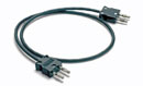 CANFORD 231A PATCHCORD 600mm Black
