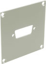 CANFORD UNIVERSAL MODULAR CONNECTION PLATE 1x D-sub15, grey