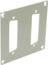 CANFORD UNIVERSAL MODULAR CONNECTION PLATE 2x D-sub25, grey