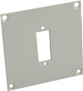 CANFORD UNIVERSAL MODULAR CONNECTION PLATE 1x DVI, grey