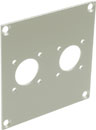 CANFORD UNIVERSAL MODULAR CONNECTION PLATE 2x N type, grey