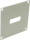 CANFORD UNIVERSAL MODULAR CONNECTION PLATE 1x SC fibre coupler, grey