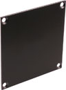 CANFORD UNIVERSAL MODULAR CONNECTION PLATE Blank, black