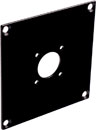 CANFORD UNIVERSAL MODULAR CONNECTION PLATE 1x N type, black