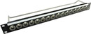 CANFORD CONNECT XLR TERMINATION PANEL 1U 1x16 Canford XLRF, black